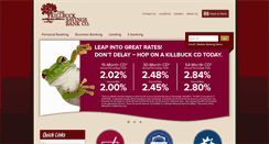 Desktop Screenshot of killbuckbank.com